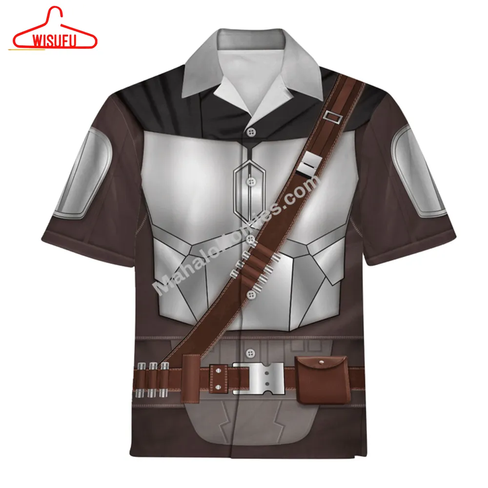 Beskar Mandalorian Costume Hawaiian Shirt, New Fashion Gifts