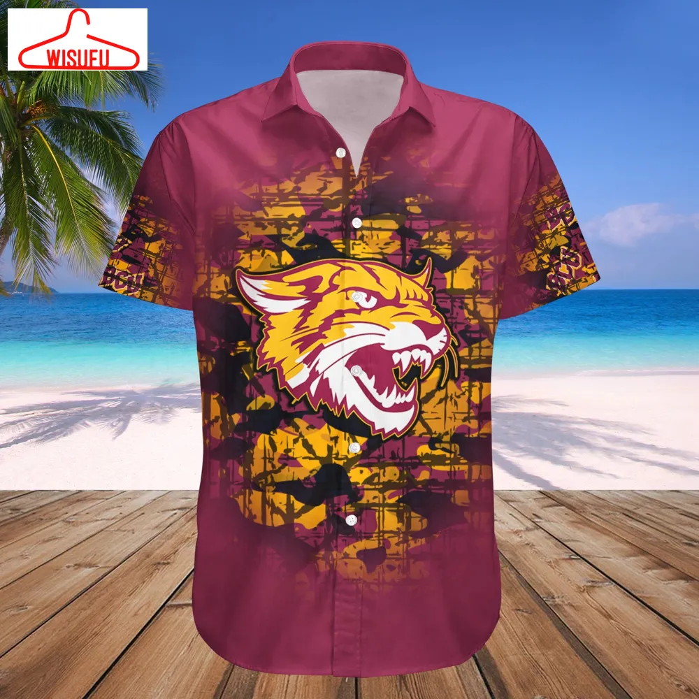 Bethune-cookman Wildcats Camouflage Vintage Hawaiian Shirt, New Fashion Gifts
