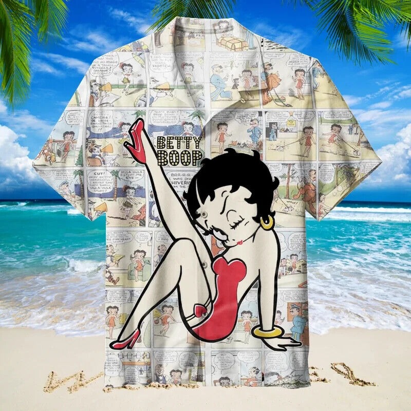 Betty Boop - HAWAIIAN SHIRT, S-5XL US Size, Limited Edition Gift For Fans