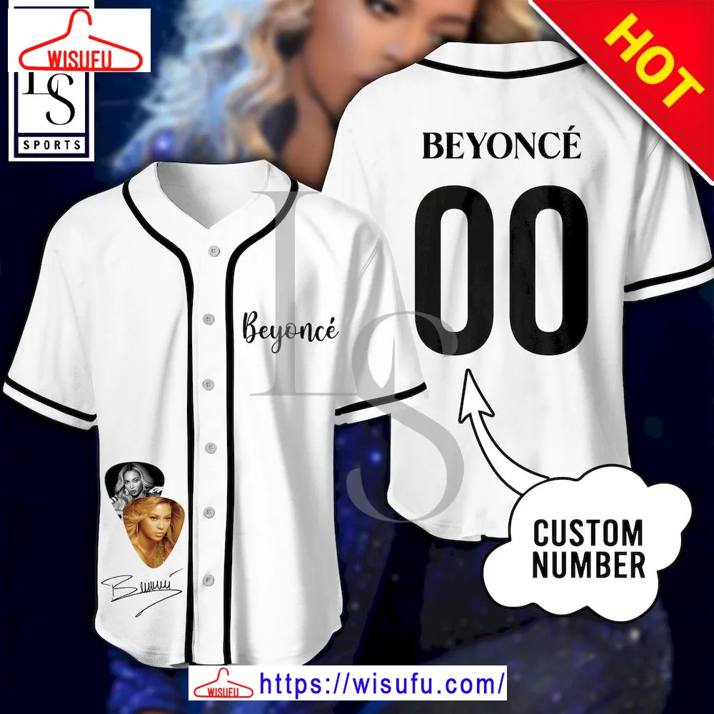 BeyoncÃ£Â© Customized Baseball Jersey, New Fashion Gifts