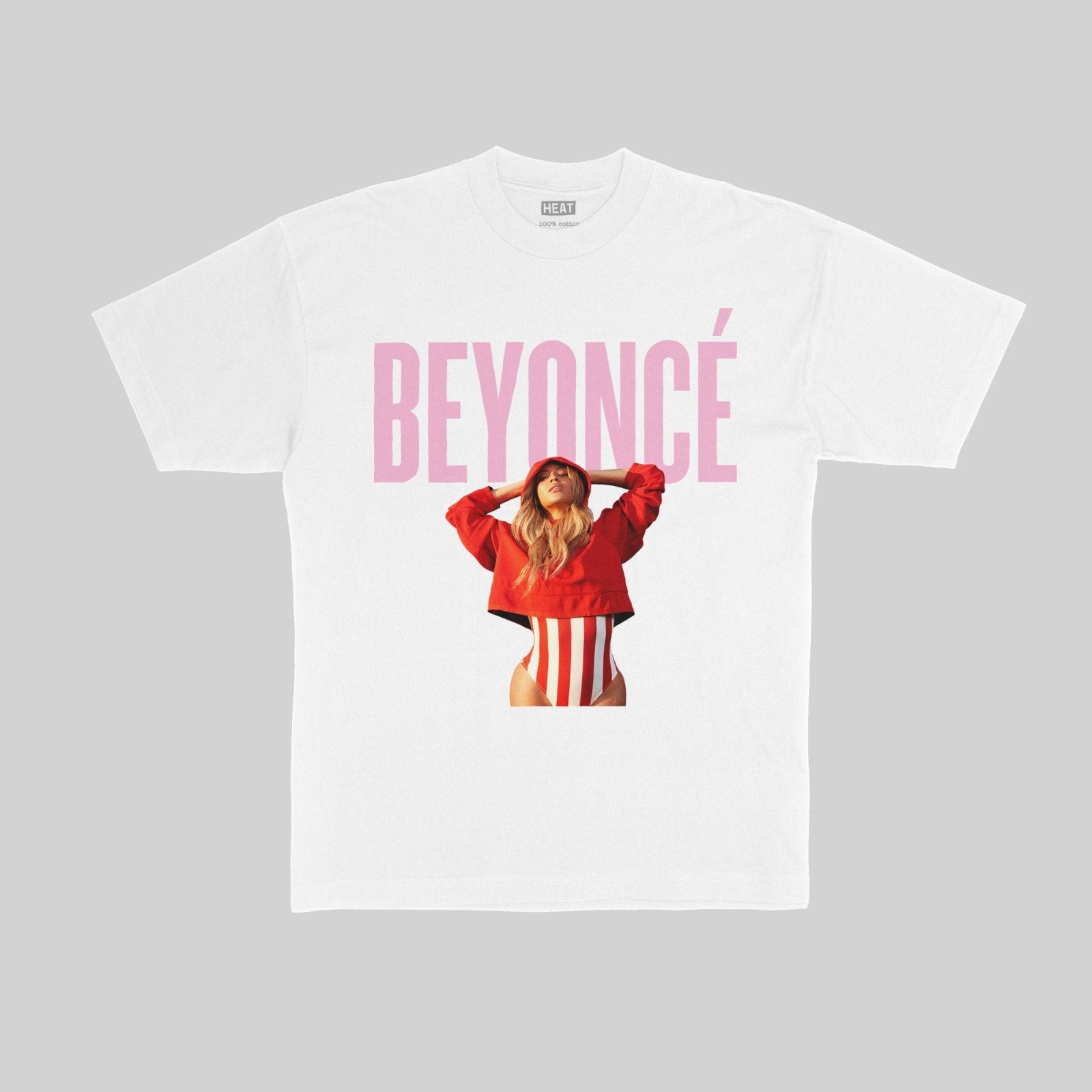 BeyoncÃ© Pink Logo Graphic T-shirt