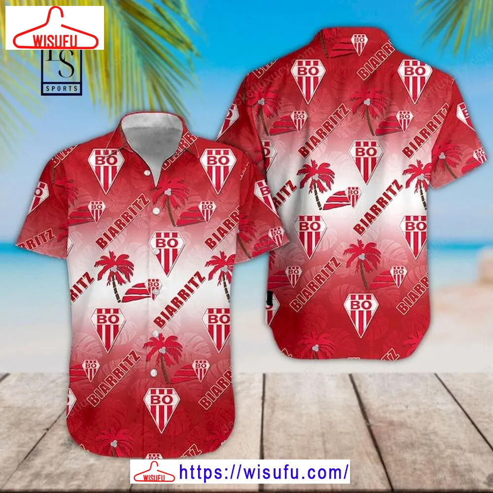 Biarritz Olympique 3d Hawaiian Shirt, New Fashion Gifts