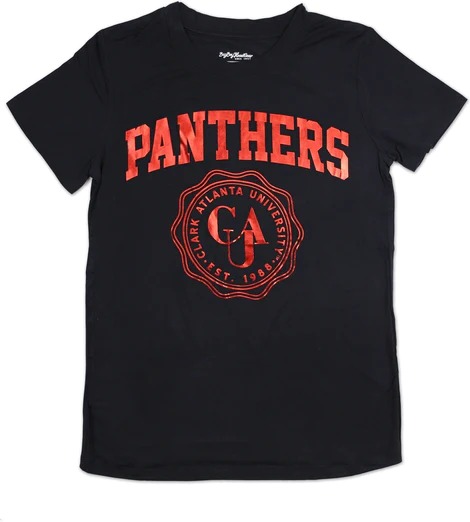 Big Boy Clark Atlanta Panthers S3 Ladies Jersey Tee [Black]