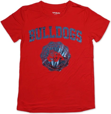 Big Boy Fresno State Bulldogs S3 Ladies Jersey Tee [Red]