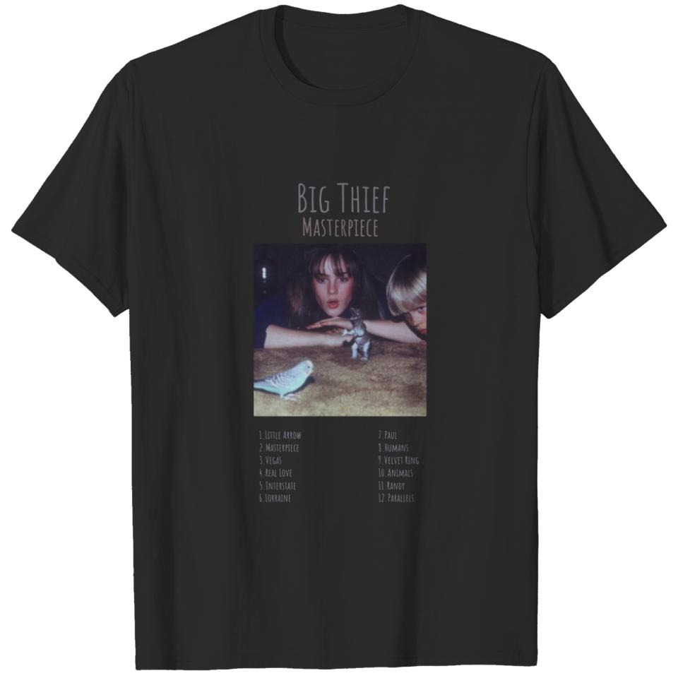 Big Thief - Masterpiece - Album TRACKLIST Logo T-Shirts