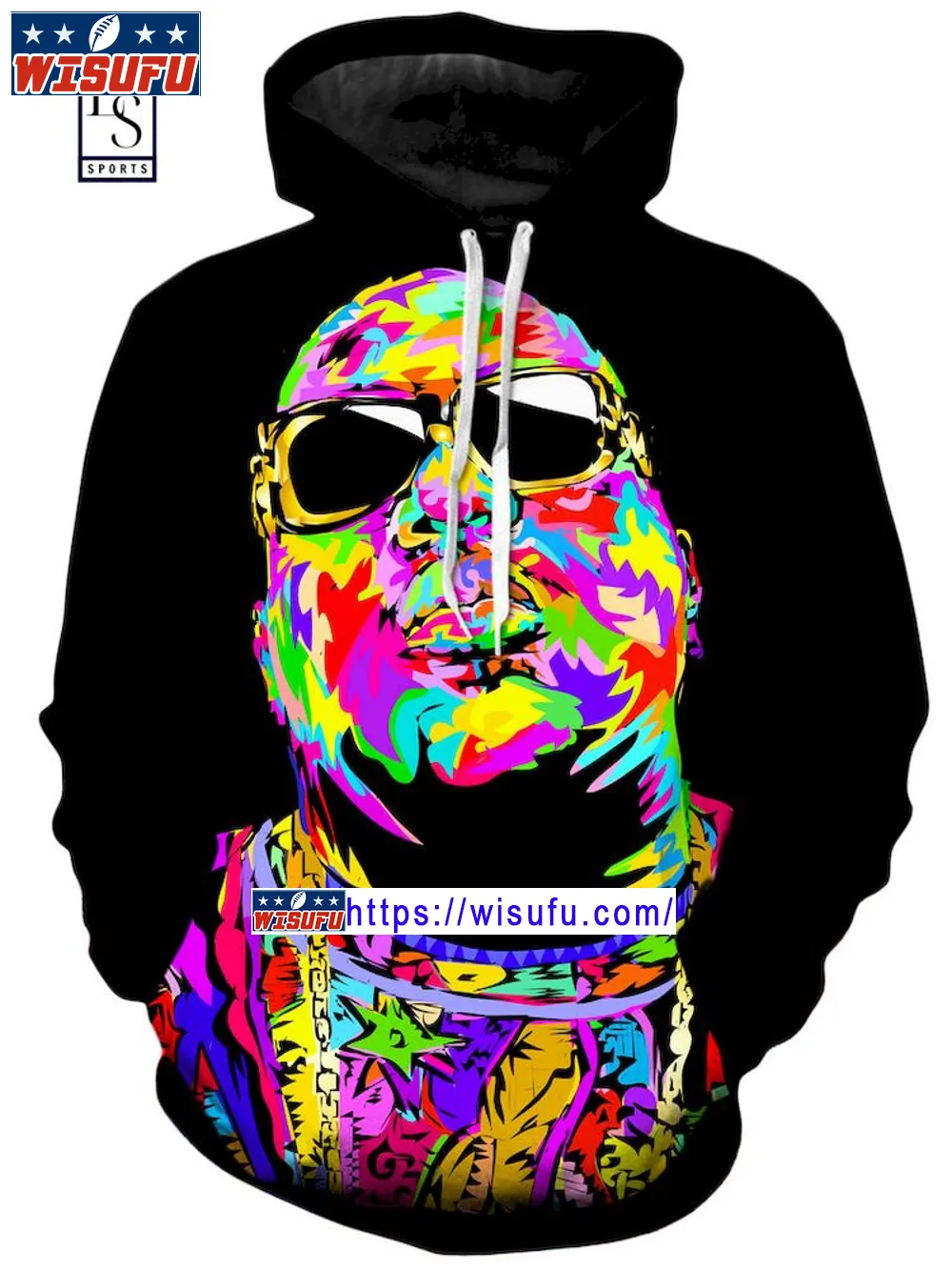 Biggie Drome Unis-ex Hoodie