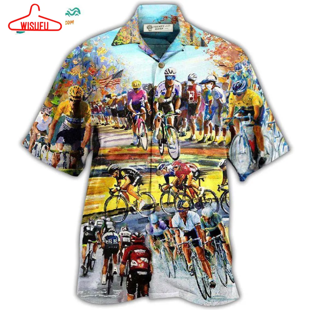 Bike Ride Until The End Of The World Forever Hawaiian Shirt- Wisufu Aloha