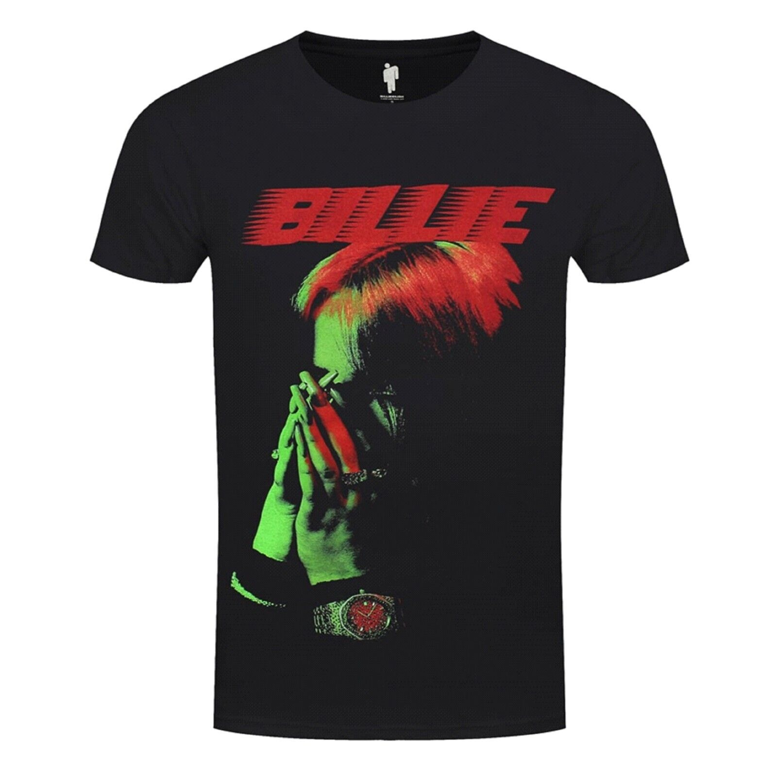 Billie Eilish Men's Concert Black T-Shirt - NWT