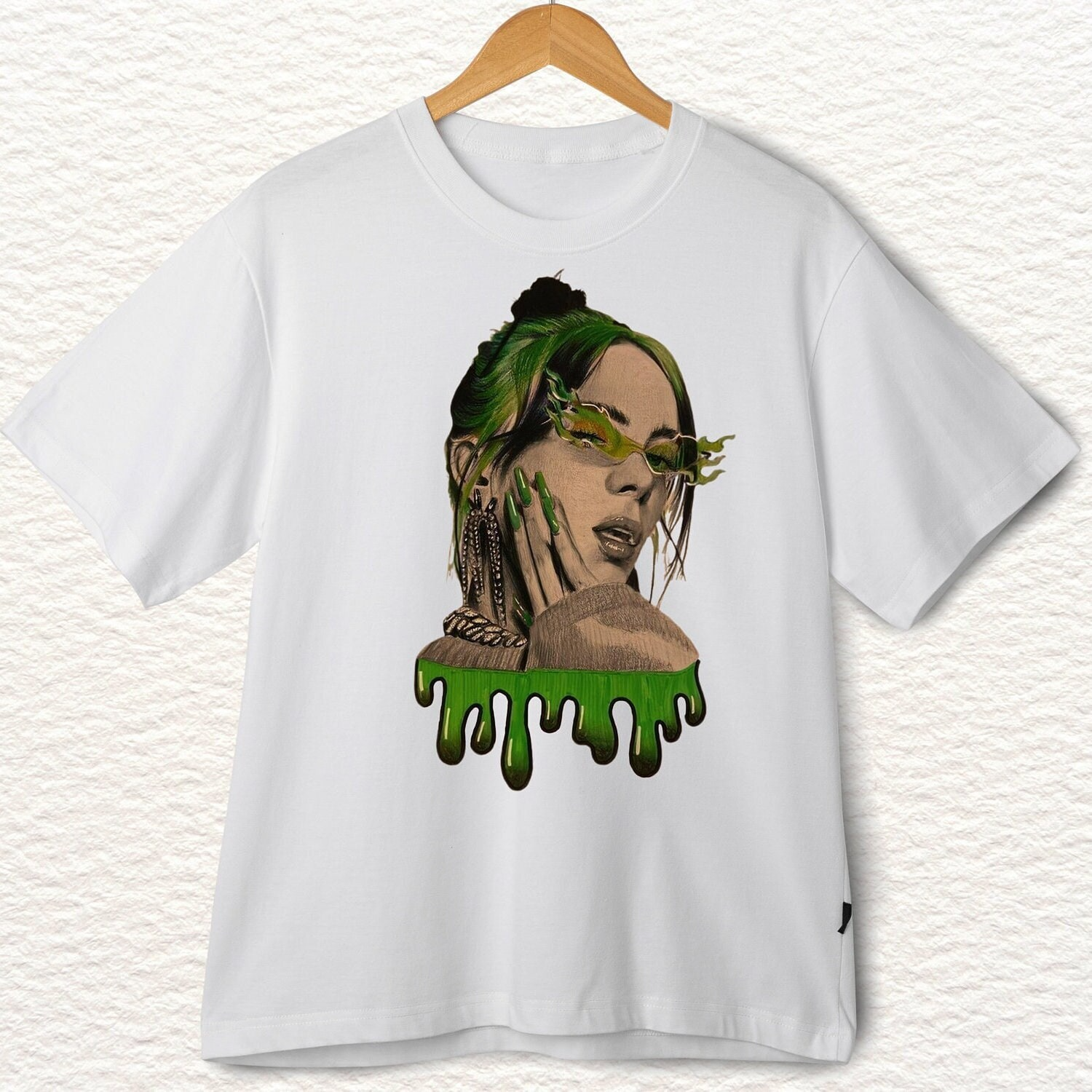 Billie Eilish Shirt, Pop Music Shirt, Graphic Shirt, Concert Shirt