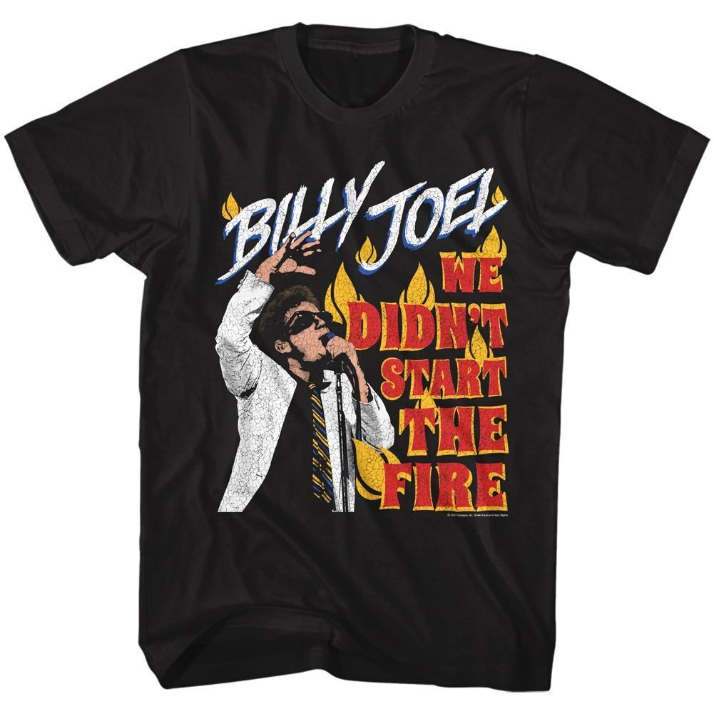 Billy Joel DidnâT Start The Fire Music Shirt