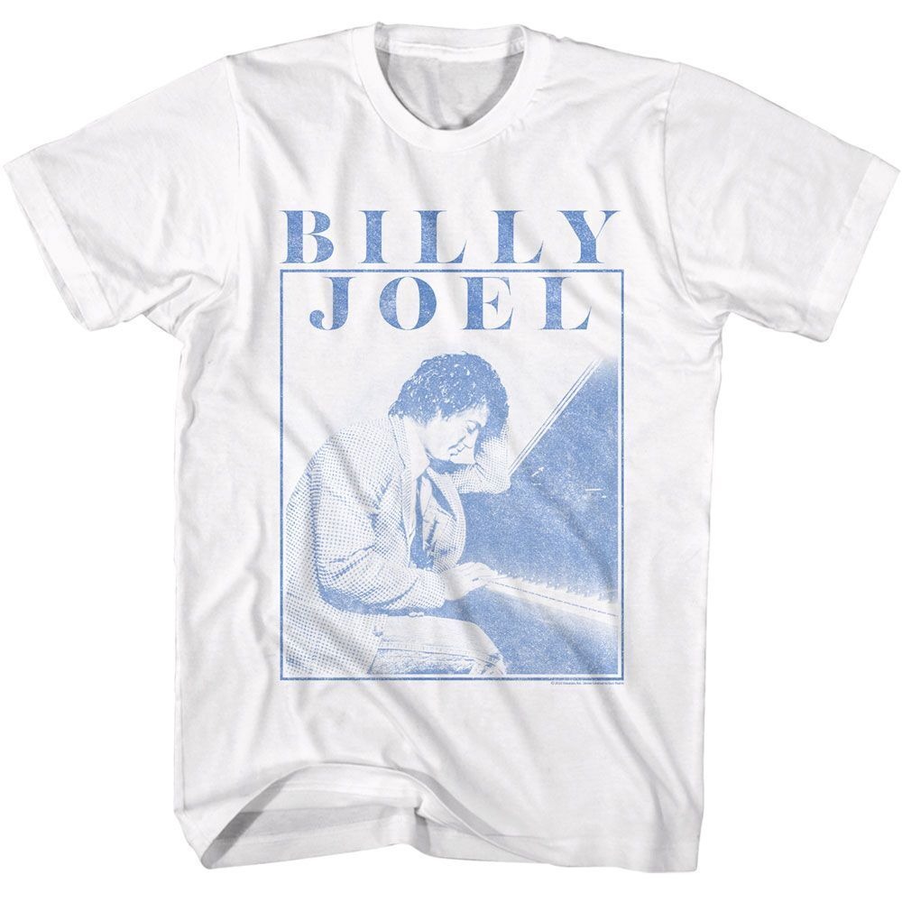 Billy Joel Playing Piano Photo Music Shirt