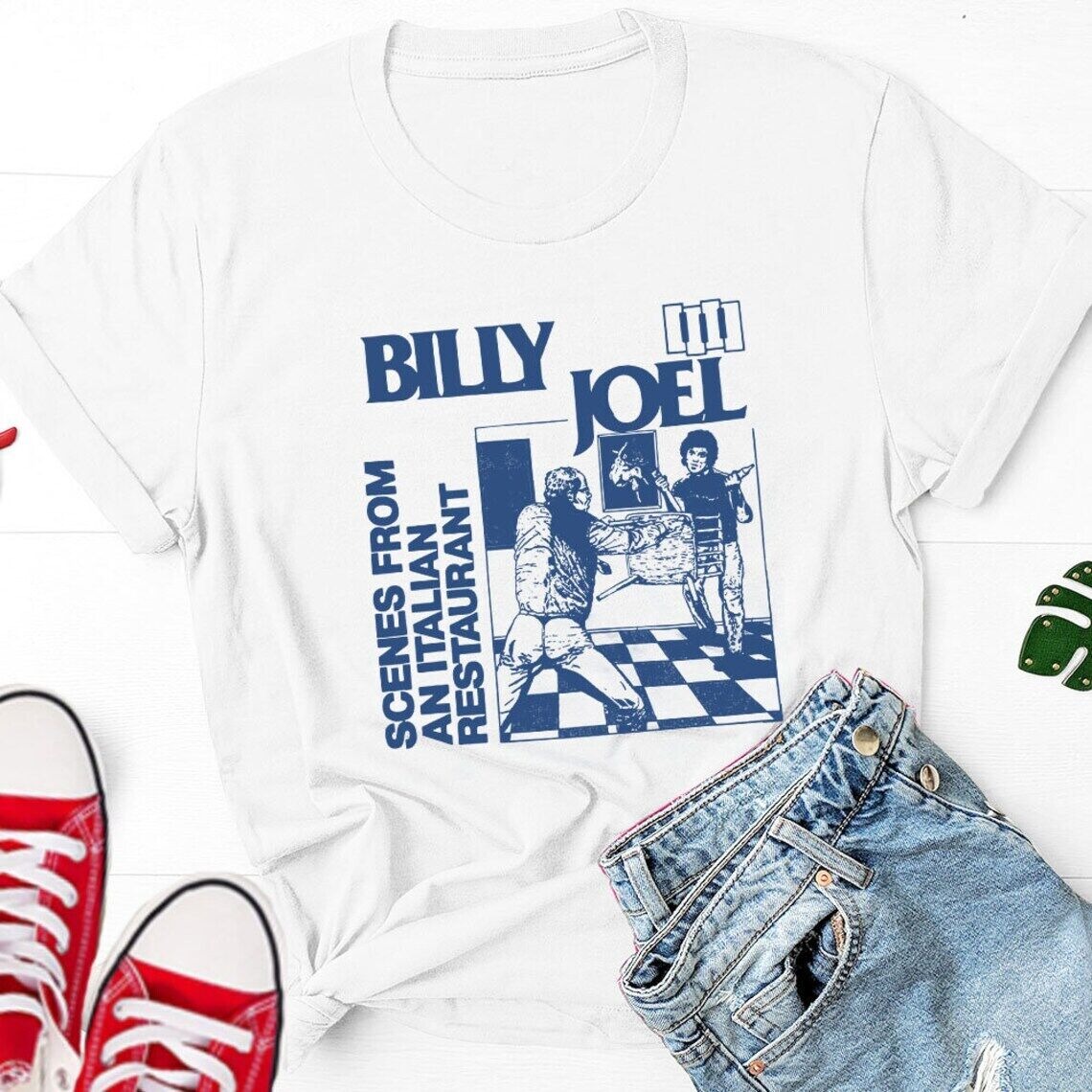 Billy Joel Retro T-Shirt, Billy Joel Shirt, gift for fan, 2023 tour shirt