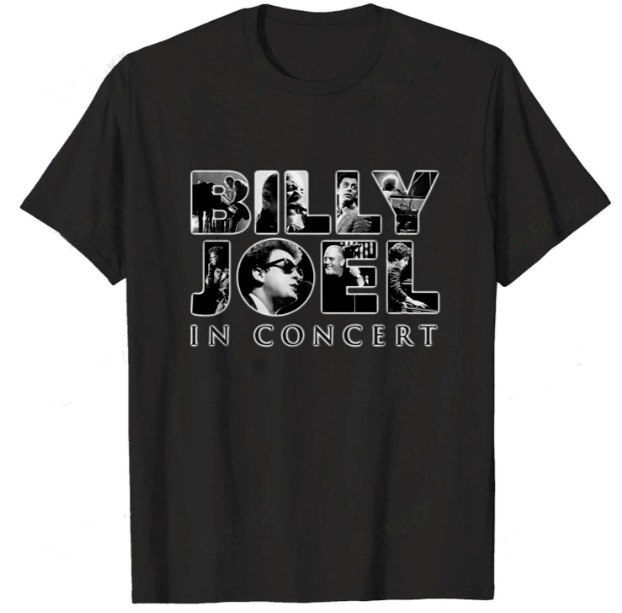 Billy Joel in concert tour 2022 classic vintage graphic unisex t shirt