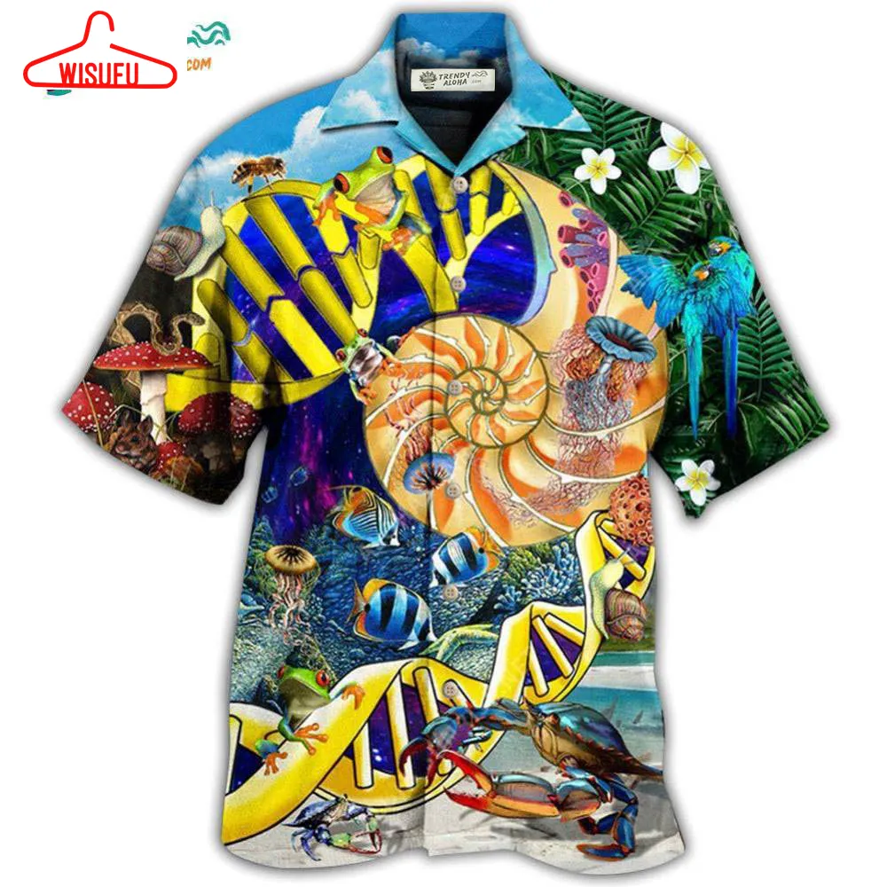 Biology Is My Jam And I Love It Hawaiian Shirt- Wisufu Aloha