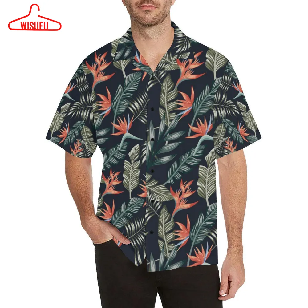 Bird Of Paradise Pattern Print Design Bop02 Hawaiian Shirt, New Hawaiian Holiday Outfits, New Fashion Gifts