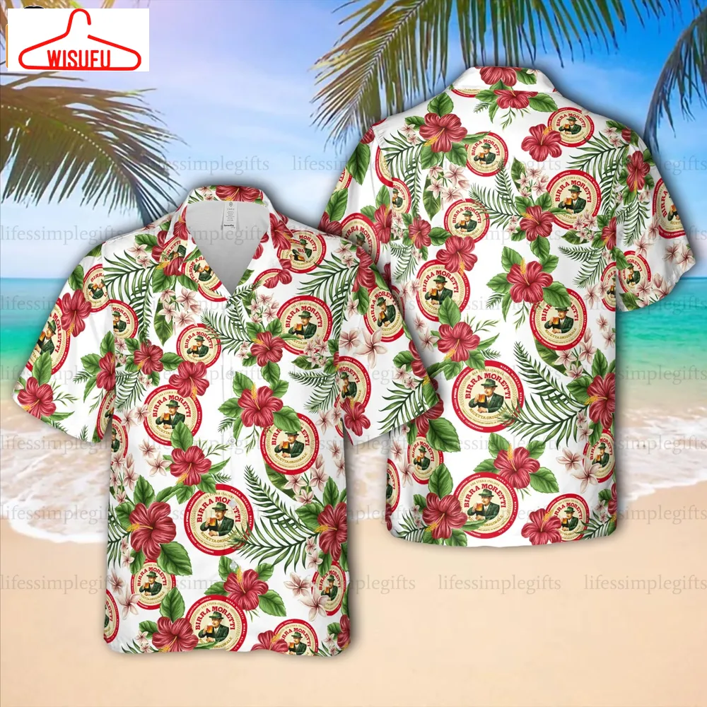 Birra Moretti L'autentica Hawaii Shirt, New Fashion Gifts