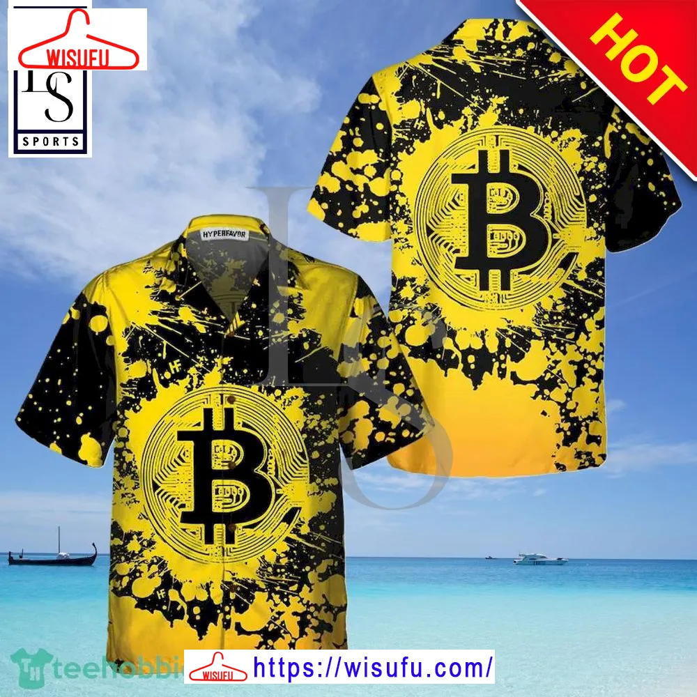 Bitco-in Cryptocurrency Hawaiian Shirt, New Fashion Gifts