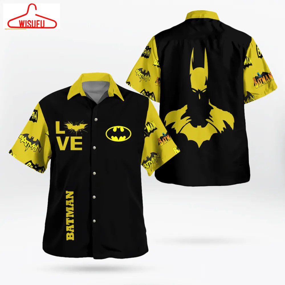 Black Batman Hawaiian Shirt, New Fashion Gifts