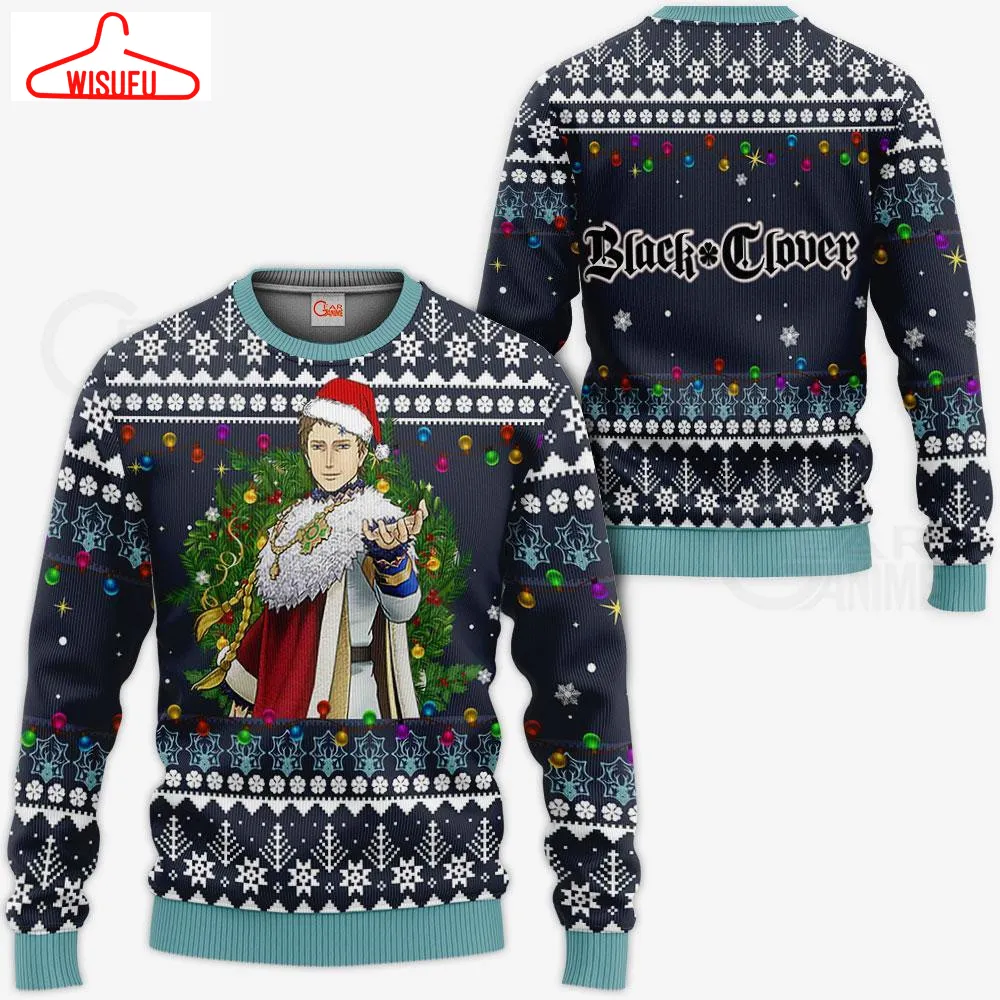 Black Clover Julius Novachrono Ugly Christmas Sweater