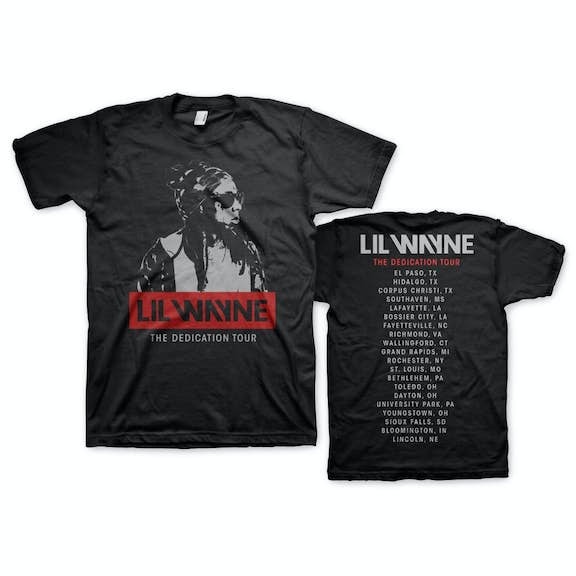 Black and White Wayne Tour Tee