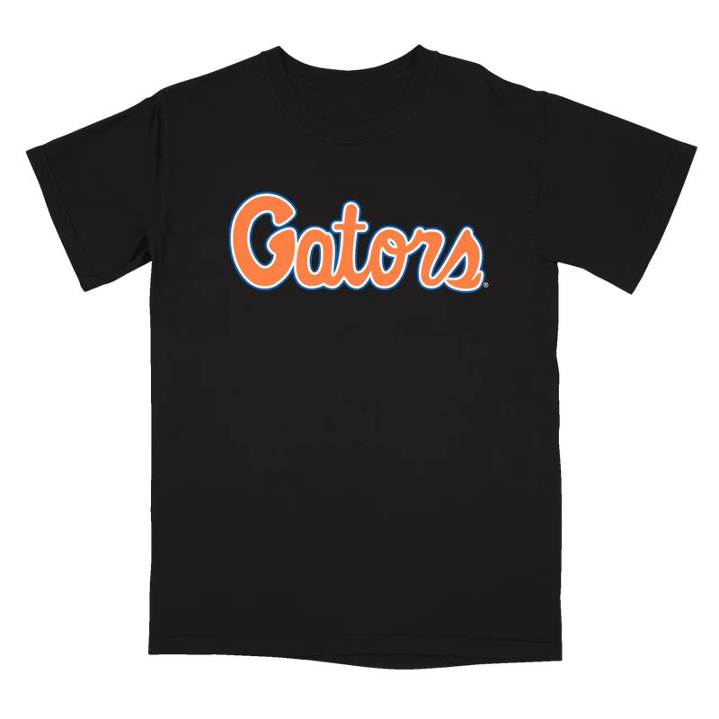 UNIVERSITY OF FLORIDA GATORS SCRIPT LOGO T-SHIRT