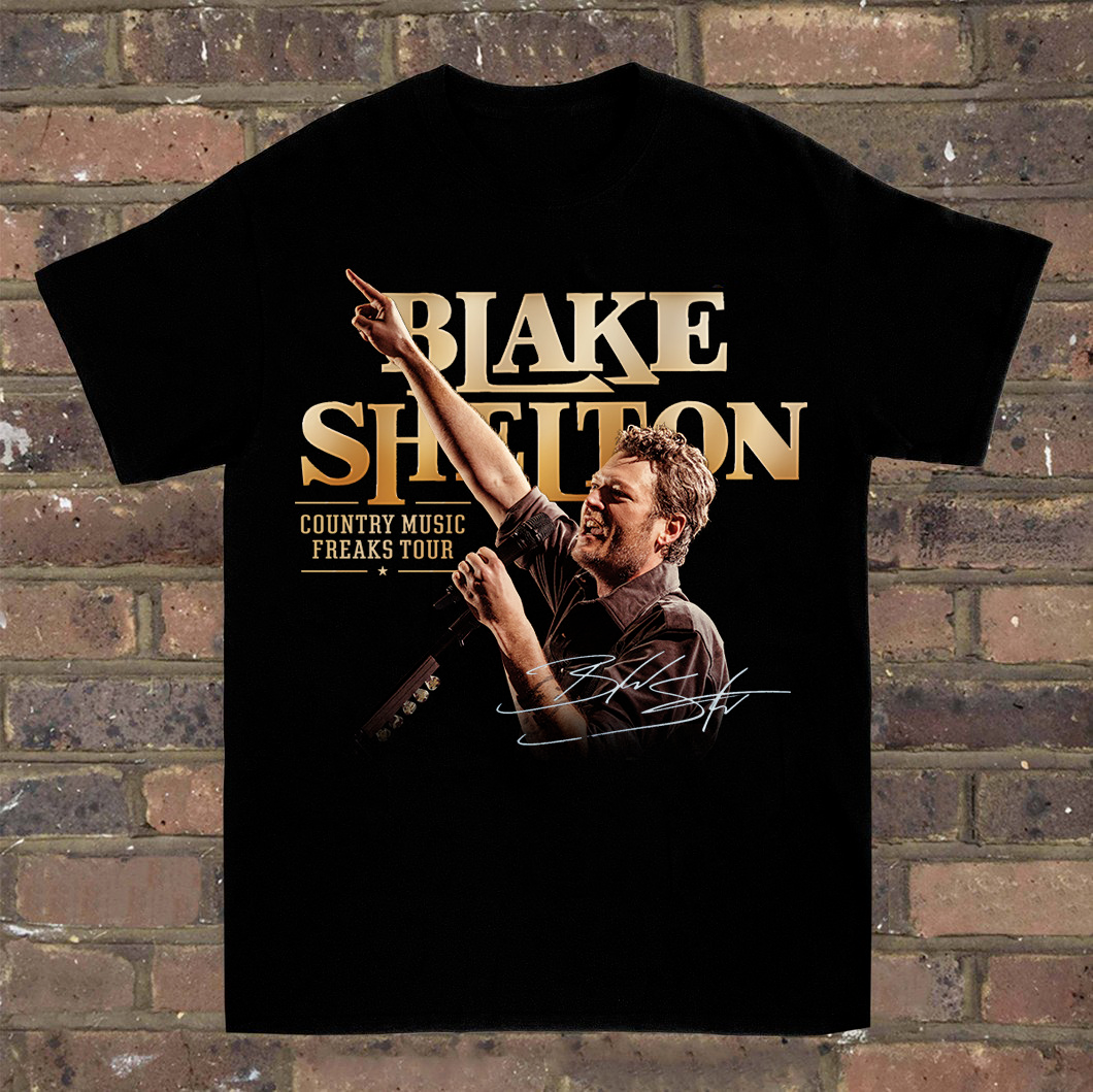 Blake Shelton Gift For Fan Tour T Shirt