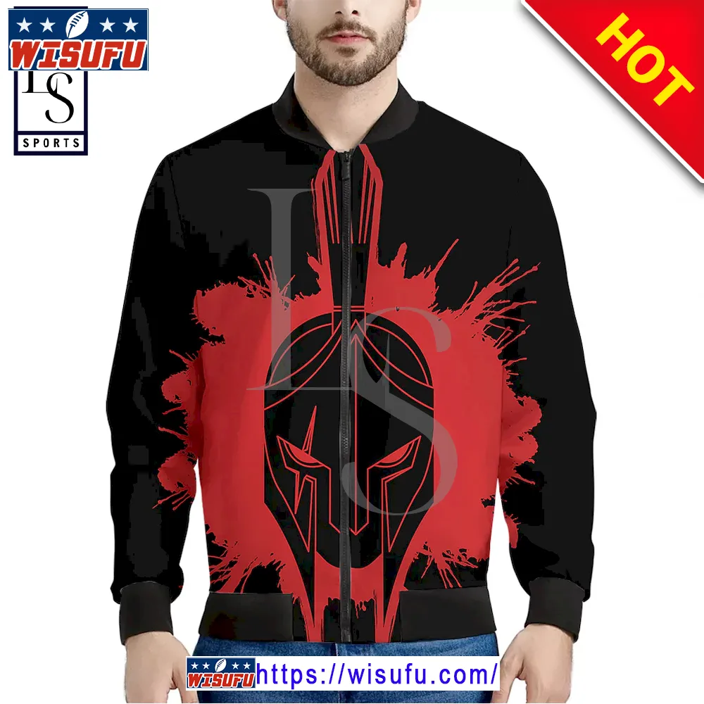 Bloody Spartan Warrior Bomber Jacket