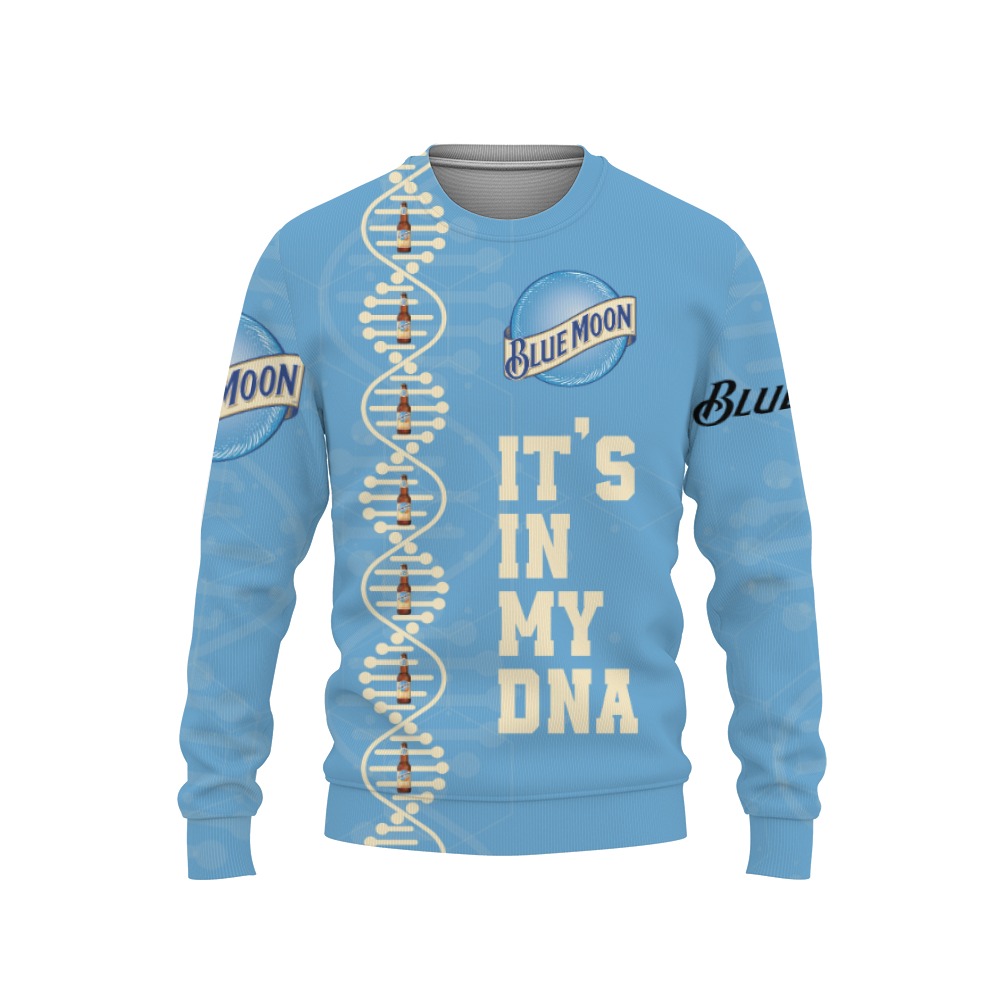 Blue Moon Beers It's In My DNA-3D Sweatshirt