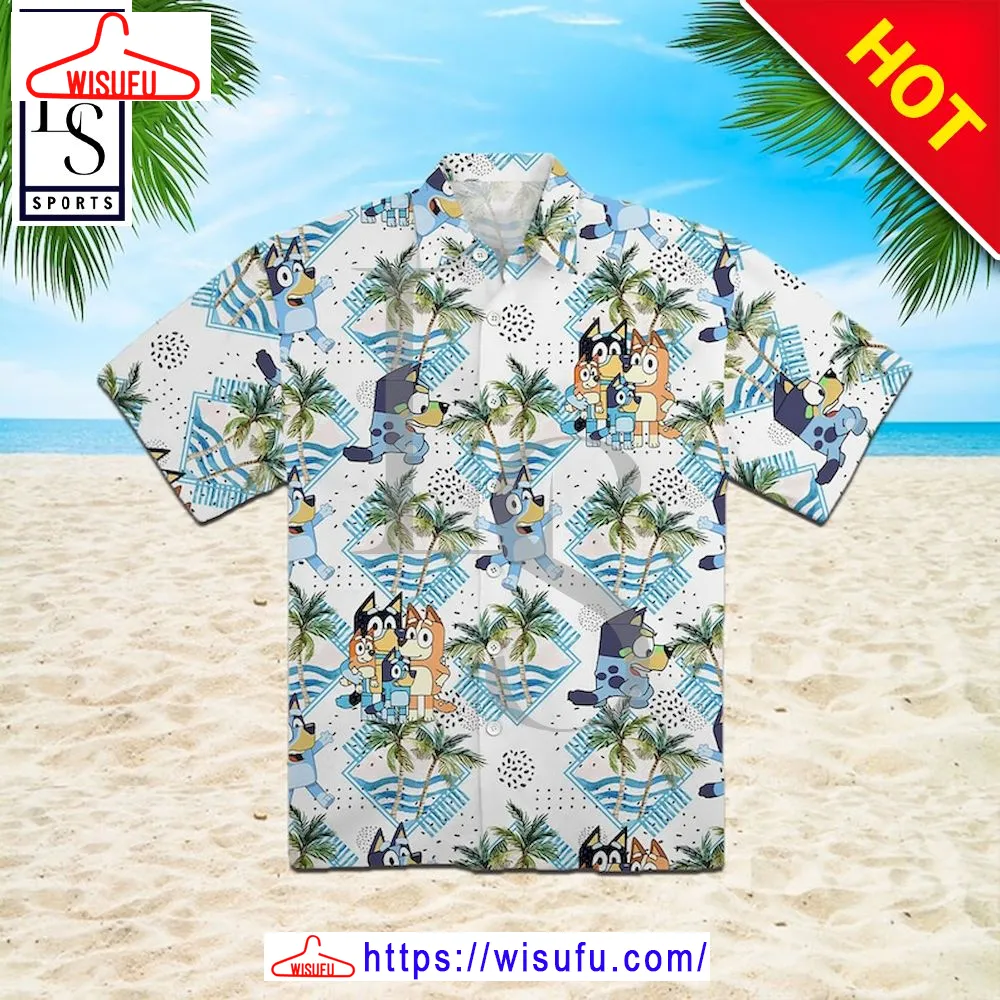 Bluey Family Hawaiian Shirt, New Fashion Gifts