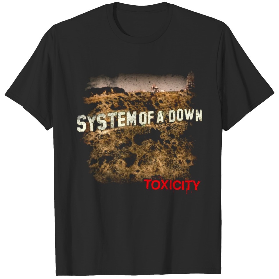 Blur System Of A Down Toxicity Shirt, System Of A Down Rock Band Shirt, SOAD Tour 2022 Shirt