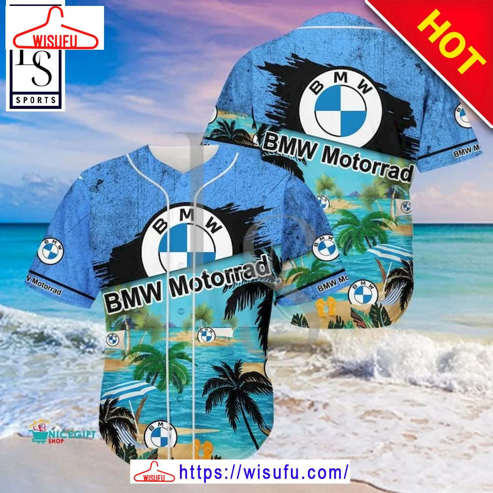 Bmw Motorrad Aloha Island Baseball Jersey, New Fashion Gifts