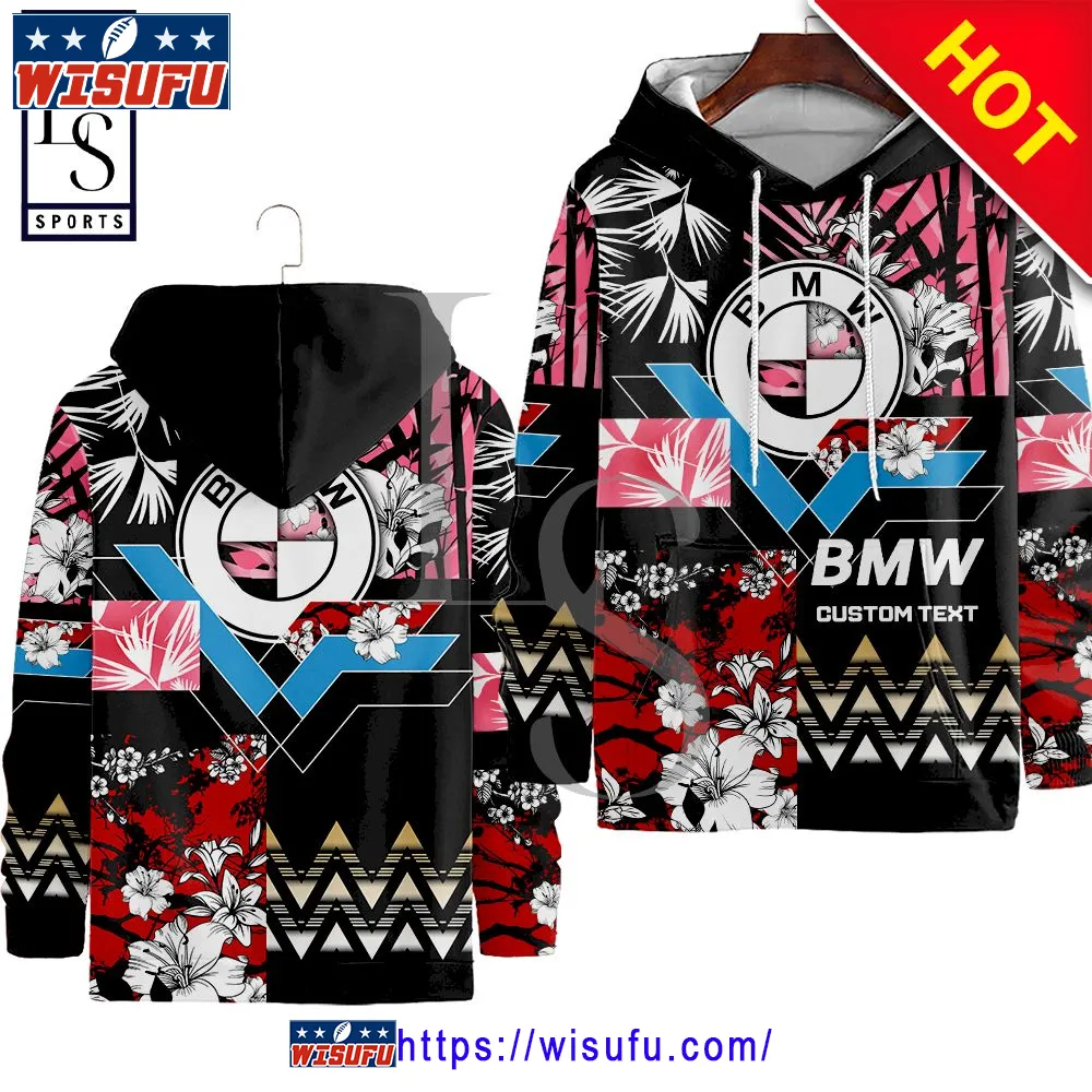 Bmw Nature Custom Name Hoodie