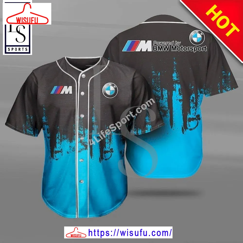 Bmw Racing Baseball Jersey 3d, New Fashion Gifts