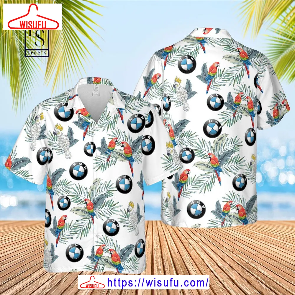 Bmw Tropical Hawaiian Shirt, New Fashion Gifts