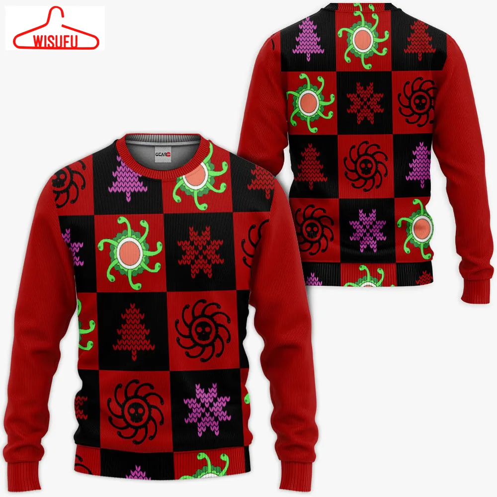 Boa Hancock Symbol Ugly Sweater Christmas, Anime Ugly Christmas Sweater Gift For Family