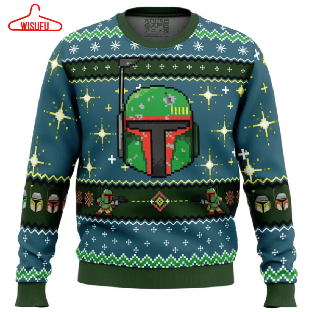 Boba Fett Star Wars Ugly Sweater Gifts, Boba Fett Star Wars Gift Fan Ugly Sweater