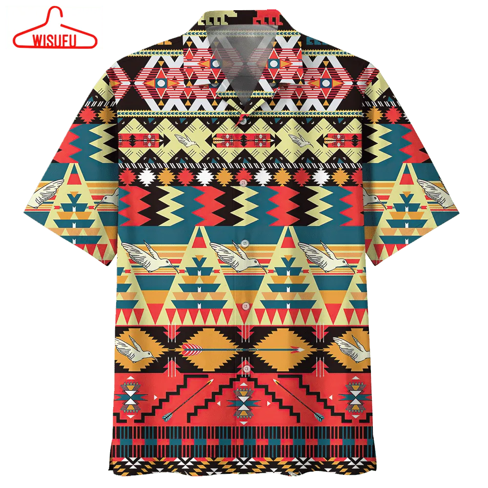 Bohemian Hawaiian Shirt- Lvb-boh0601b19-ctd, New Hawaiian Holiday Outfits, New Fashion Gifts