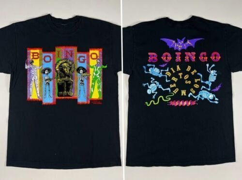 Boingo Oingo Tour T-Shirt Concert 94 Tour De Dia Los Unisex Gift