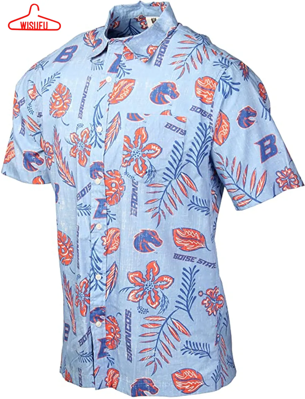 Boise State Broncos Blue Hawaiian Shirt, New Fashion Gifts