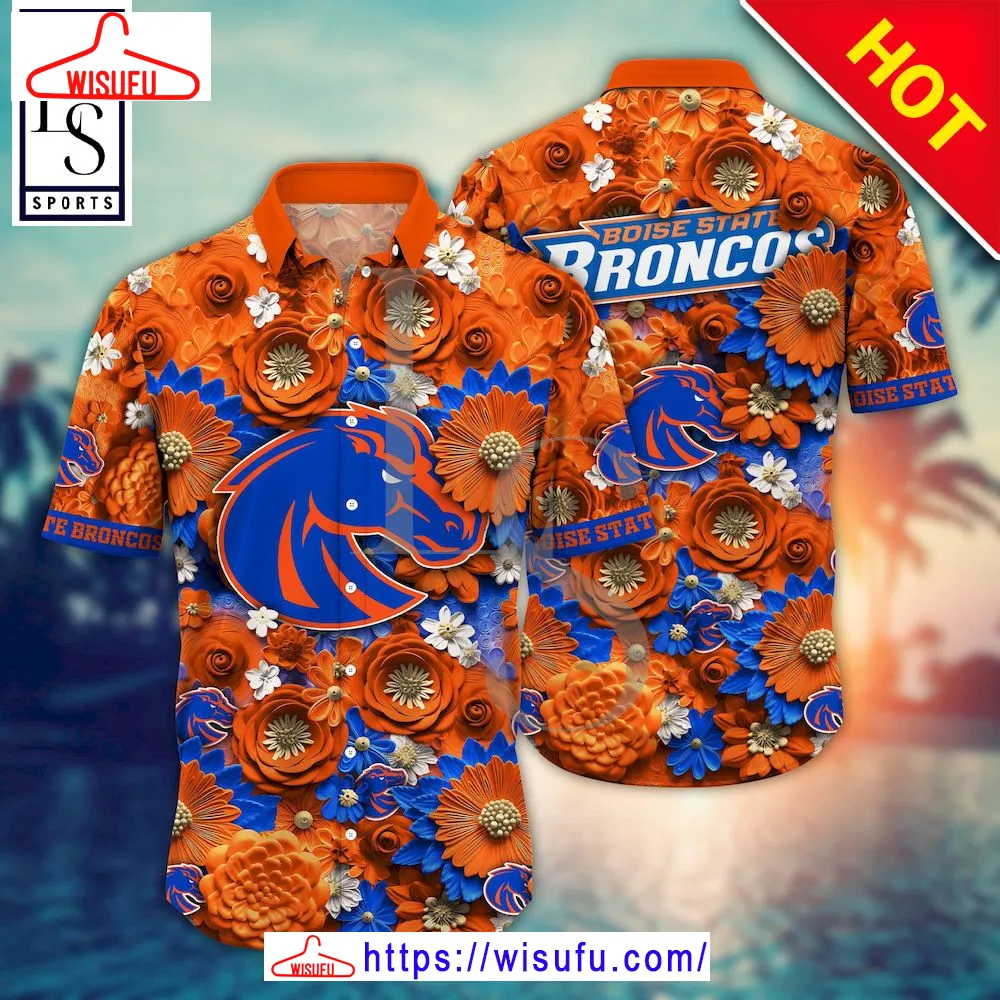 Boise State Broncos Nc-aa Trending Summer Hawaiian Shirt, New Fashion Gifts