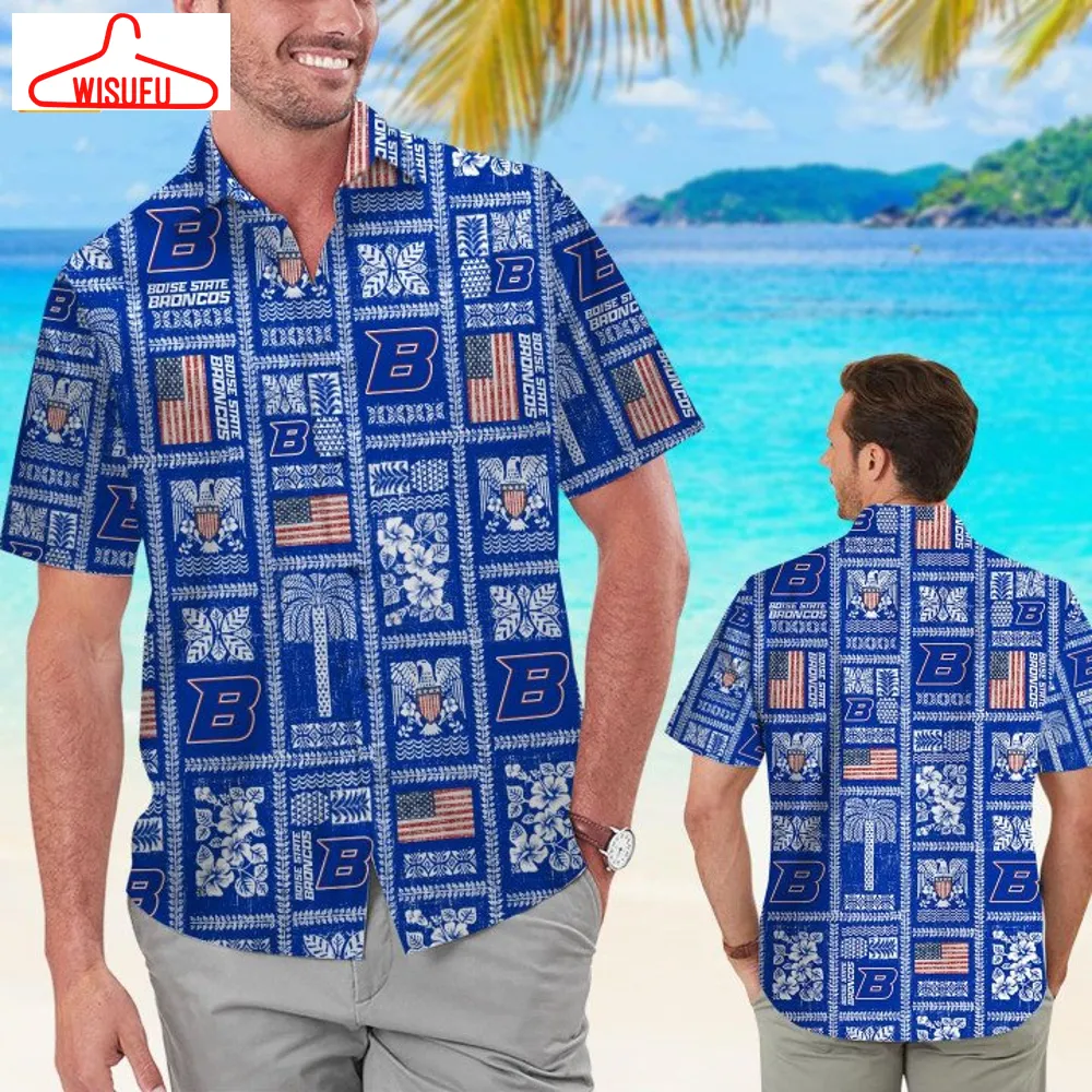 Boise State Broncos Summer Commemorative Hawaiian Shirt, New Fashion Gifts