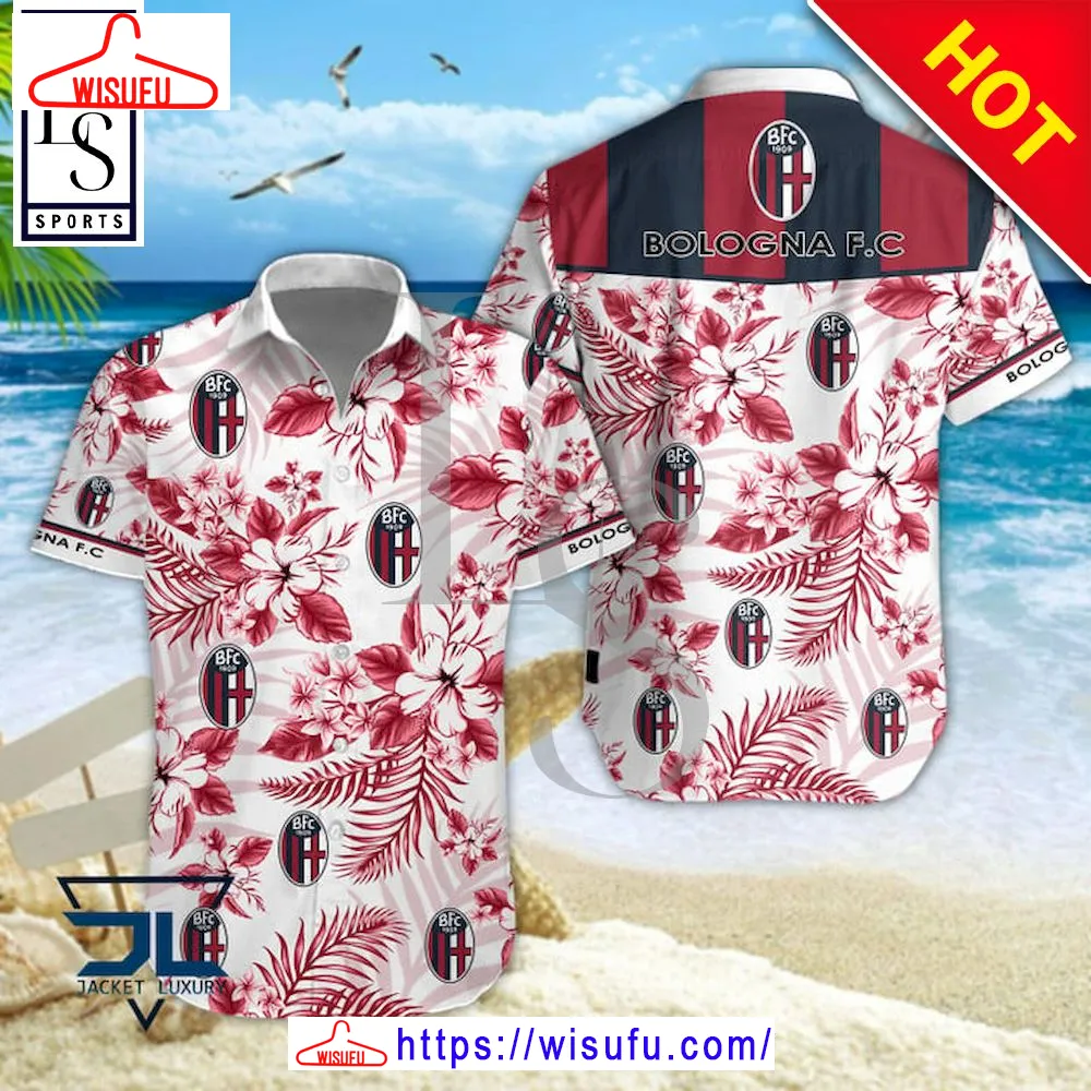 Bologna Fc 1909 Floral Hawaiian Shirt, New Fashion Gifts