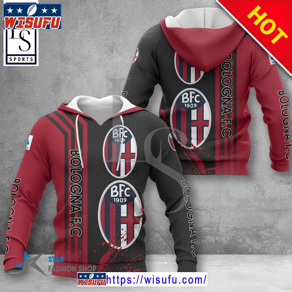 Bologna Fc Seria A Hoodie