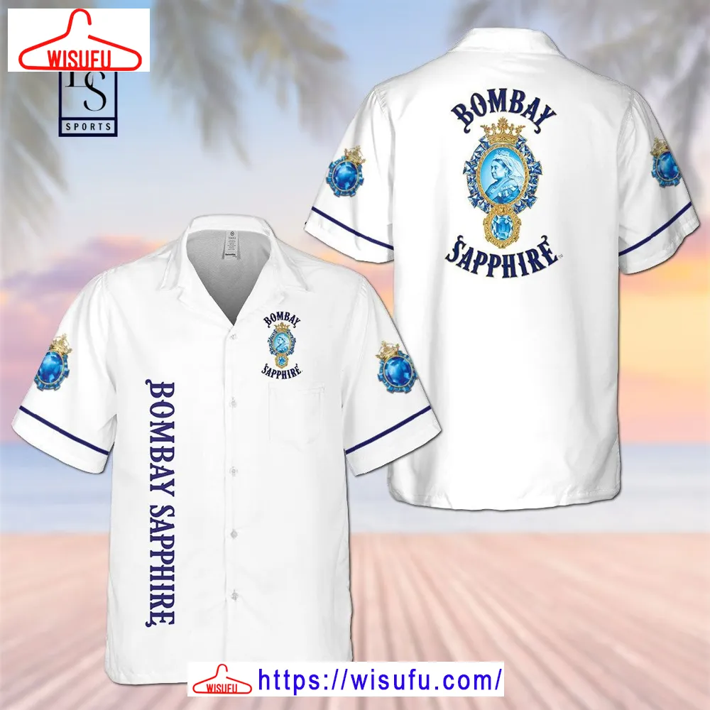 Bombay Sapphire Hawaiian Shirt, New Fashion Gifts