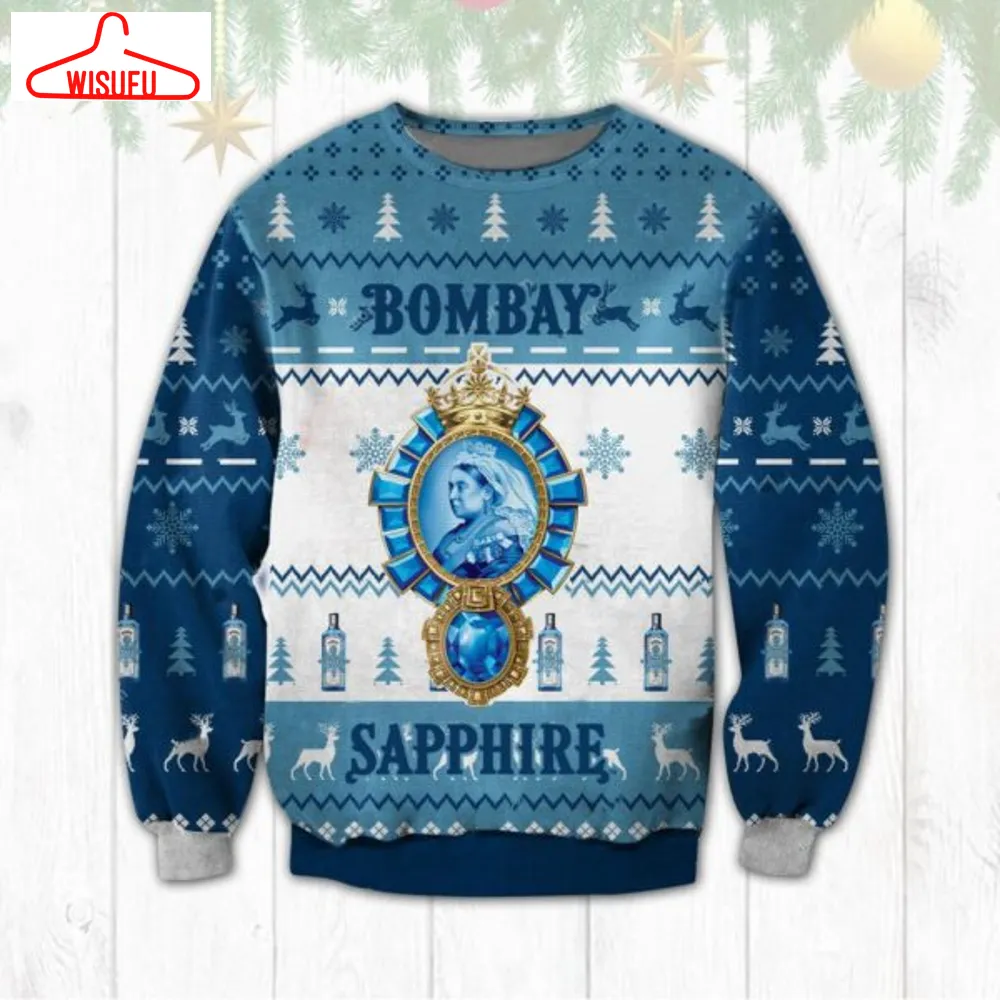 Bombay Sapphire Ugly Christmas Sweater