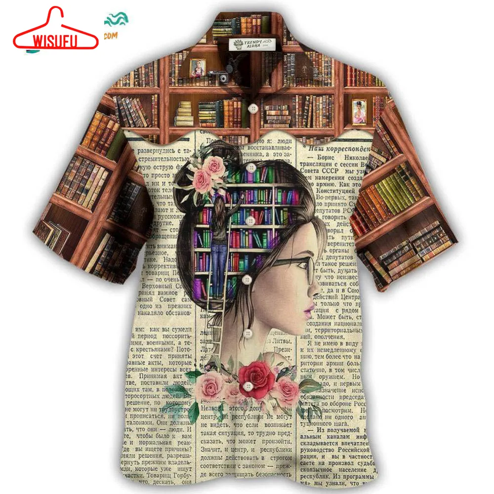 Book Lover And Into The Book Store I Go Hawaiian Shirt- Wisufu Aloha