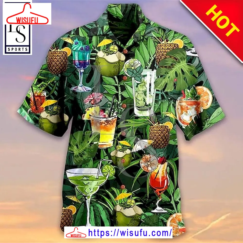 Booze Coconut Summer Hawaiian Shirt, New Fashion Gifts