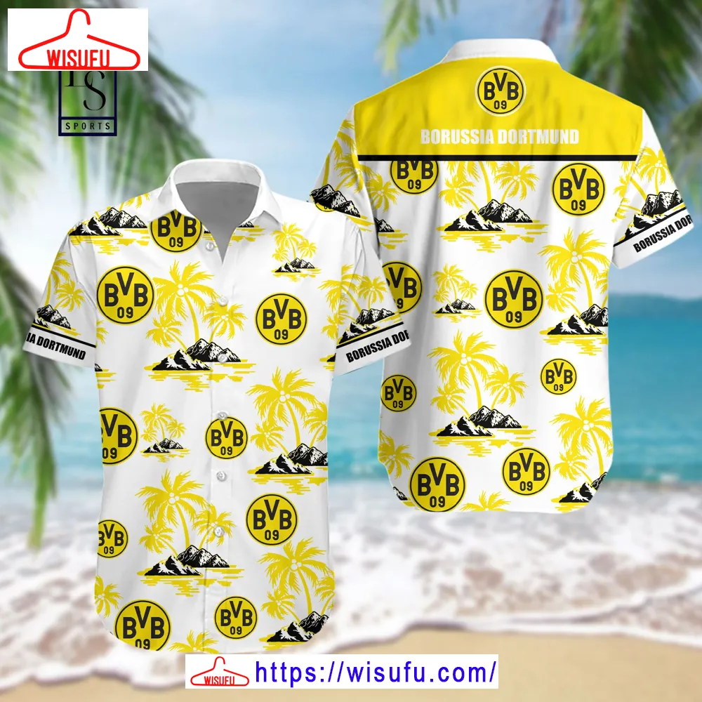 Borussia Dortmund Hawaiian Shirt, New Fashion Gifts