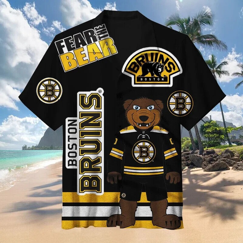 Boston Bruins- Unisex Hawaiian Shirt, Gift For Men, Women S-5XL US Size