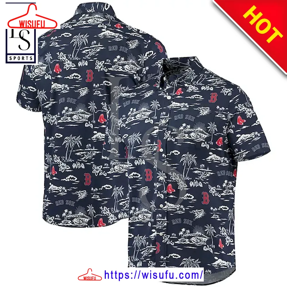 Boston Red Sox Island Custom Hawaiian Shirt, New Fashion Gifts